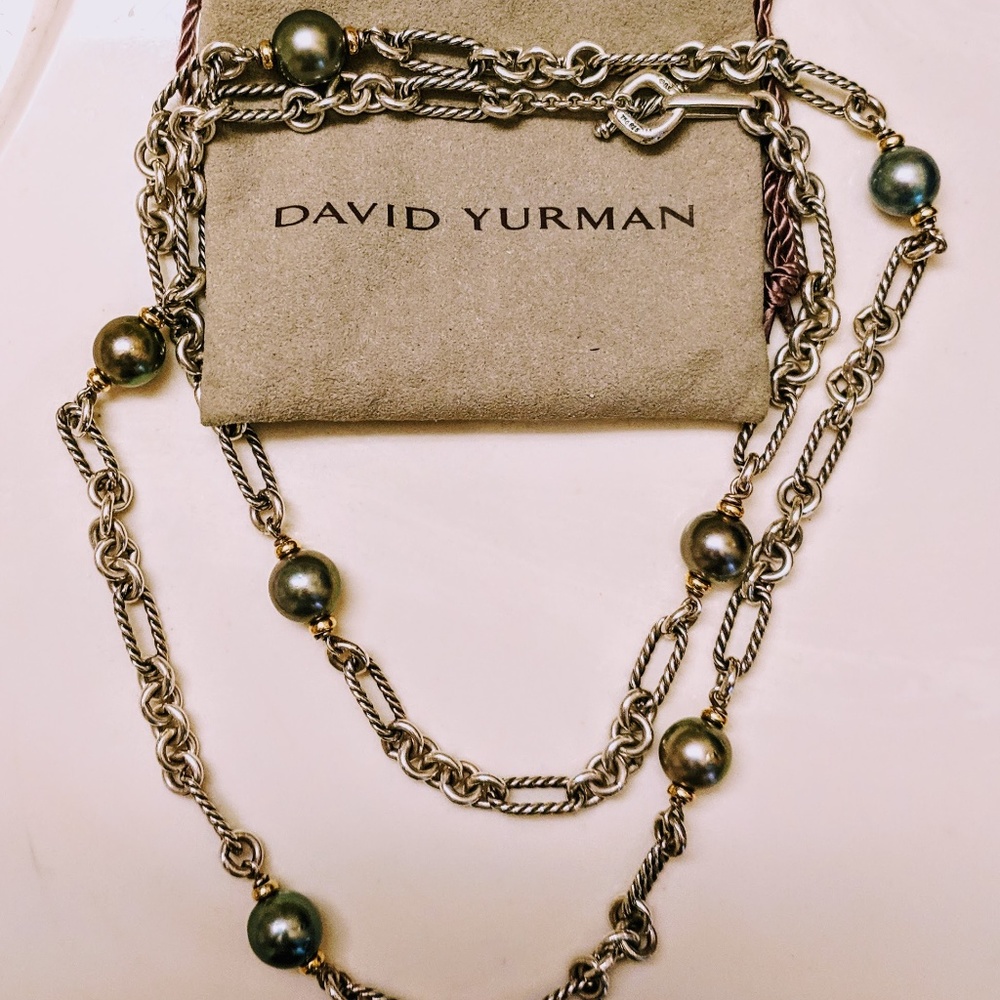 David Yurman Tahitian Pearl Necklace
